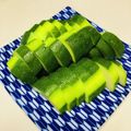 azbjbn's cooksnap of when they made ズッキーニのぬか漬け.