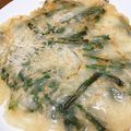 vabochan's cooksnap of when they made もちっとカリッと♡簡単ニラチヂミ.