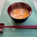 FGO☆'s cooksnap of when they made かぼちゃと玉葱の味噌汁.