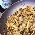 ふたごママちゃん's cooksnap of when they made 豚肉ときのこの黒酢炒め.