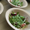 たべものにっき　tabemono's cooksnap of when they made とまらない★水菜の和風サラダ.
