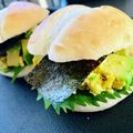 ♡マッキークッキング's cooksnap of when they made 【和】和風アボカドばーがー.