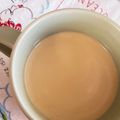 クックDJDYLT☆'s cooksnap of when they made ほうじ茶ラテ（ほうじ茶ミルクティー）.