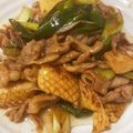 2022年修行の道's cooksnap of when they made イカと豚バラのオイスター炒め◎.