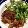 chanlisa's cooksnap of when they made 洋食屋で食べるタレが美味いトンテキ.