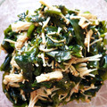 fuka6616's cooksnap of when they made えのきとワカメのナムル.