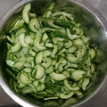 シルク０２２７'s cooksnap of when they made きゅうりの大量消費！！きゅうりの佃煮☆.