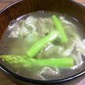 Haru Haru's cooksnap of when they made アスパラガスの簡単さっぱりスープ煮.