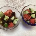 明日の風☆'s cooksnap of when they made ☆切って混ぜるだけカラフルもずく酢和え☆.