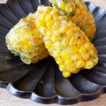 はい☆うさぎ's cooksnap of when they made 簡単おつまみ☆のり塩風とうもろこし天ぷら.