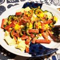 桜の咲く頃☆'s cooksnap of when they made 塩麹で作る☆スパム入り☆ゴーヤチャンプル.
