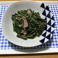 daikanon's cooksnap of when they made 空芯菜ベーコン炒め.