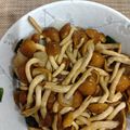 小河童's cooksnap of when they made つるむらさきとなめこおろし和え.