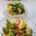 ｸﾏﾘｴ's cooksnap of when they made ゴーヤとカニカマと卵の炒め物.