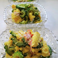 ｸﾏﾘｴ's cooksnap of when they made ゴーヤとカニカマと卵の炒め物.