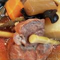 クック1KNFZL☆'s cooksnap of when they made 豚肩ロース塊りと大根と根菜のホロッと煮.