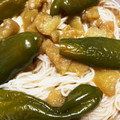☻☻☻☻☻☻☻☻☻☻'s cooksnap of when they made 簡単！ナスとピーマンの煮浸し素麺.