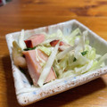 machinachi's cooksnap of when they made キャベツときゅうりと焼き豚のサラダ.