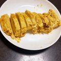 NiziUファン's cooksnap of when they made 甘くない、フワフワ卵焼き.