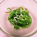 もにゃっこ's cooksnap of when they made 【簡単】しらすピーマン.