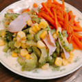 yu____ki's cooksnap of when they made ゴーヤとハム、コーンのマヨネーズ炒め.