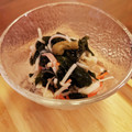 喜八＆Hacchi's cooksnap of when they made わかめとえのきの柚子胡椒風味酢の物.