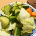 夕飯は６時です's cooksnap of when they made すぐ出来る☆コンソメ醤油味の浅漬け。.