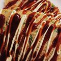 ☆のりこだお☆'s cooksnap of when they made 伸びたラーメンでお好み焼き.