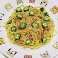もぐ・ω・くま's cooksnap of when they made 和風たまねぎドレッシングで作る冷製パスタ.