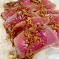 やよい・M's cooksnap of when they made 男飯★超簡単！親父の柔らか牛モモたたき.