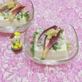 みかかめ's cooksnap of when they made しらすと酢漬け茗荷の冷奴(^^☆.