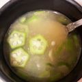 ふぁんころ's cooksnap of when they made とろ〜り【オクラとワカメの味噌汁】.