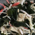 お願いひつじ's cooksnap of when they made わかめとえのきの柚子胡椒風味酢の物.