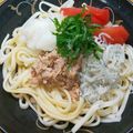 プルンバゴ's cooksnap of when they made ツナおろしのだし醤油冷やしうどん.