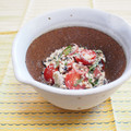 バカリャウ's cooksnap of when they made トマトとひじき・シソで夏の白和え＊副菜.