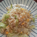 へのへのもへの's cooksnap of when they made 我が家noしらすレタス炒飯.