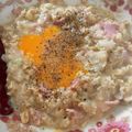 クタちゃん☆'s cooksnap of when they made レンジで簡単！オートミールでカルボ飯.