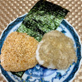 あい♪らんど's cooksnap of when they made 梅マヨおにぎり・胡麻ととろろ昆布で.