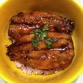 なおたんのしっぽ's cooksnap of when they made いわしのかば焼き丼.