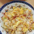 2児ママみきてぃ's cooksnap of when they made 楽々チャーハン♡.