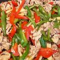 クックUSHIOQ☆'s cooksnap of when they made 豚肉のチンジャオロース.