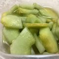 明日の風☆'s cooksnap of when they made とらまくわ(まくわ瓜)の昆布茶漬け。.