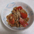 きらり流れ星's cooksnap of when they made 納豆とトマトのゴマ和え.