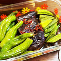 sak05's cooksnap of when they made 簡単！ナスとオクラと獅子唐のピリ辛煮浸し.