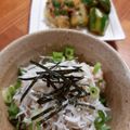 yumelon88's cooksnap of when they made オートミール、レンジでしらす丼.