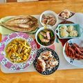 komutatata's cooksnap of when they made 簡単！キュウリとハムのおかかポン酢あえ.
