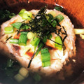 ryok2223's cooksnap of when they made こんがりネギ鯖焼きおにぎりの茶漬け.