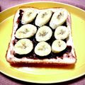 とむふうこ's cooksnap of when they made あんクリチバナナトースト.