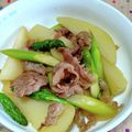 実１１３'s cooksnap of when they made 旦那が惚れた♡アスパラと豚肉の照り炒め♡.