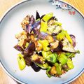 麻's cooksnap of when they made なすと大葉の甘酢炒め.
